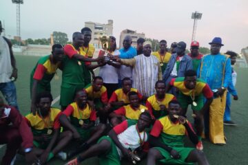 Match de football marquant la clôture de la 4e édition de la Semaine régionale du vivre-ensemble du Kadiogo, 30 mai 2026