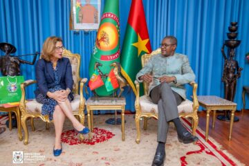 Visite d'une délégation portugaise chez le ministre des Affaires étrangères, 1er juin 2026 à Ouagadougou