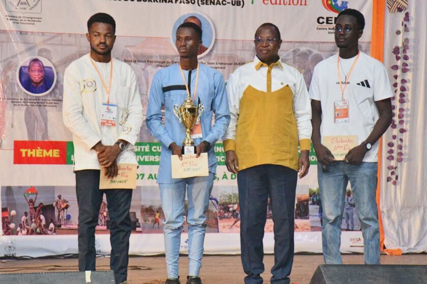 Clôture de la 7e édition de la Semaine nationale des Arts et de la Culture des Universités du Burkina Faso (SENAC-UB), 13 juin 2026