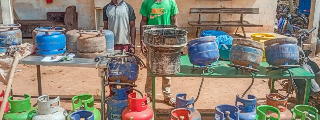 La Police nationale a interpellé des individus impliqués dans des faits de trafic illicite et de transvasement frauduleux de gaz butane subventionné dans la capitale