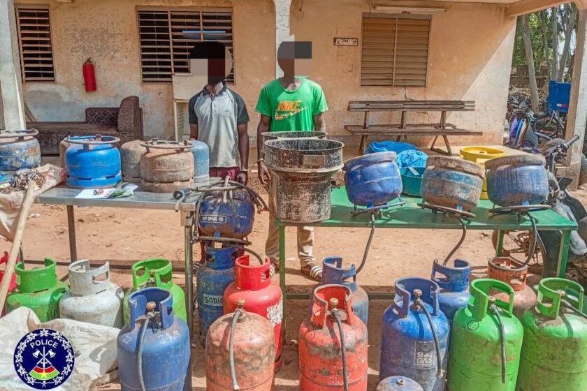 La Police nationale a interpellé des individus impliqués dans des faits de trafic illicite et de transvasement frauduleux de gaz butane subventionné dans la capitale