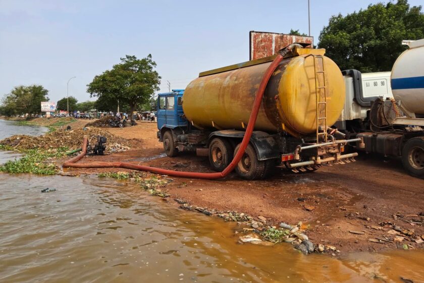 L'Agence de l'Eau du Nakambé a conduit une mission de contrôle des prélèvements d’eau au barrage n°2 de Ouagadougou, 09 au 13 juin 2026