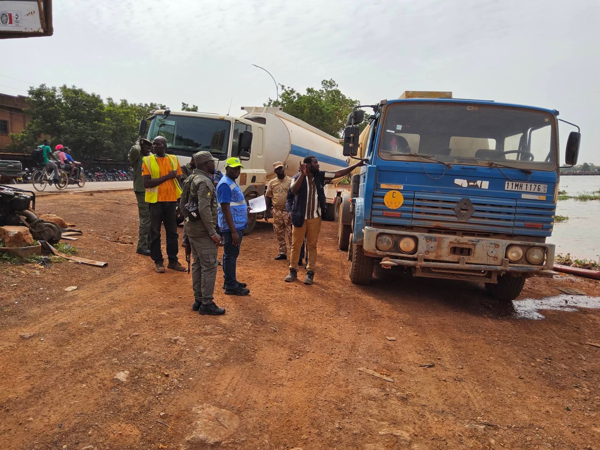 L'Agence de l'Eau du Nakambé a conduit une mission de contrôle des prélèvements d’eau au barrage n°2 de Ouagadougou, 09 au 13 juin 2026