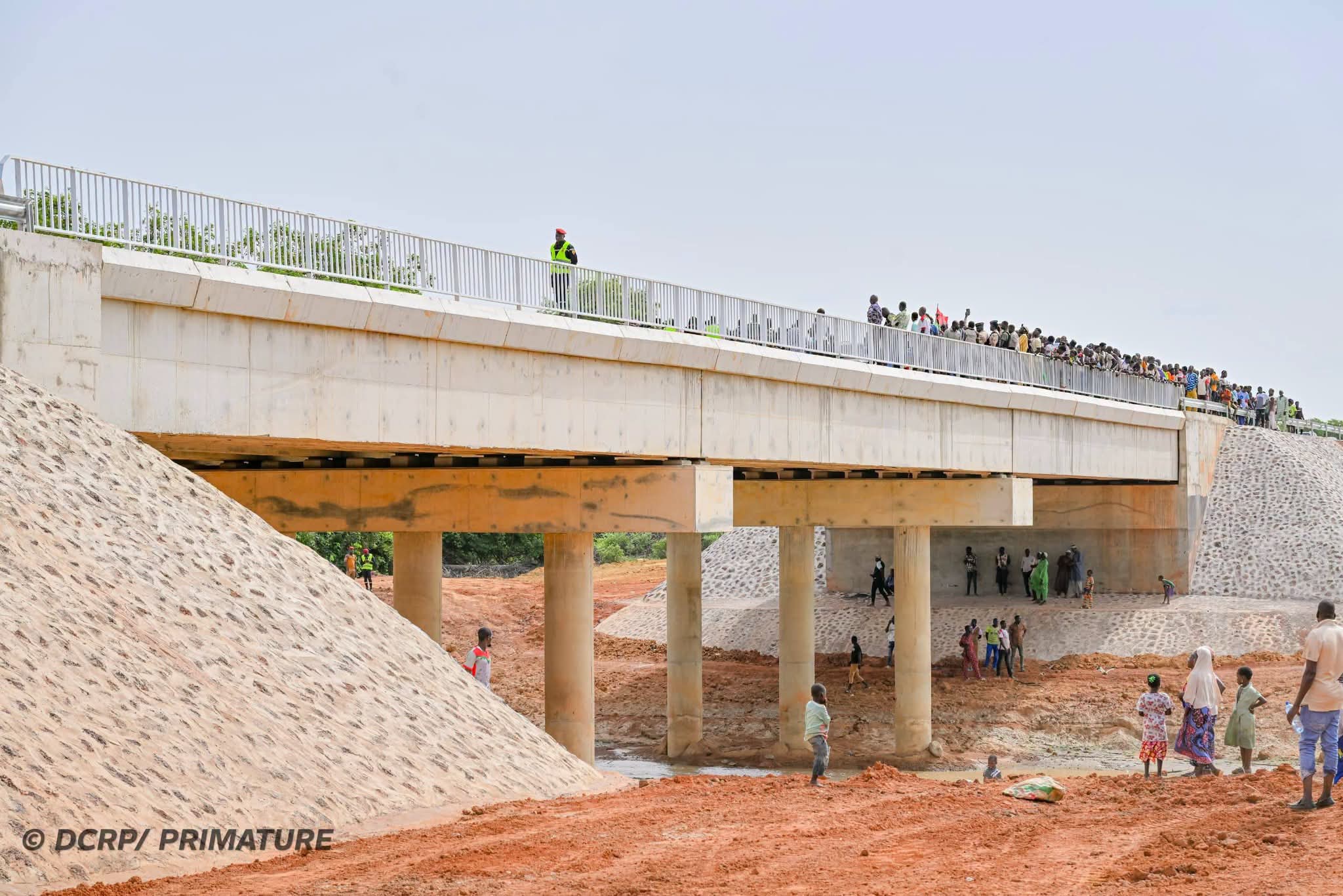 Le Premier ministre a inauguré la Pont de Hèrèdougou, 20 juin 2026