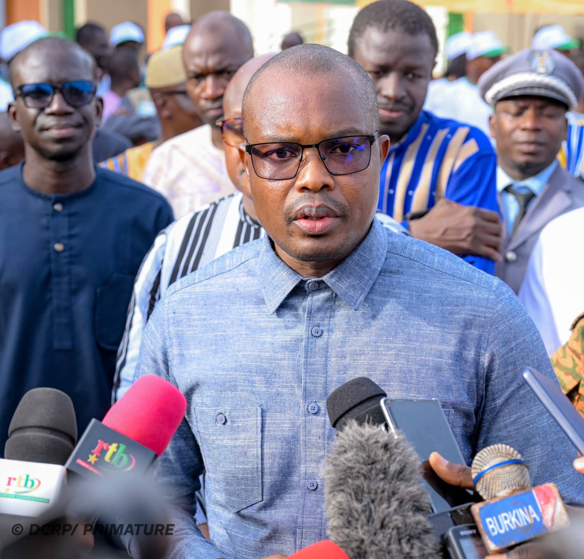 Le Premier ministre a inauguré 4 centres d'hémodialyse, 20 juin à Banfora