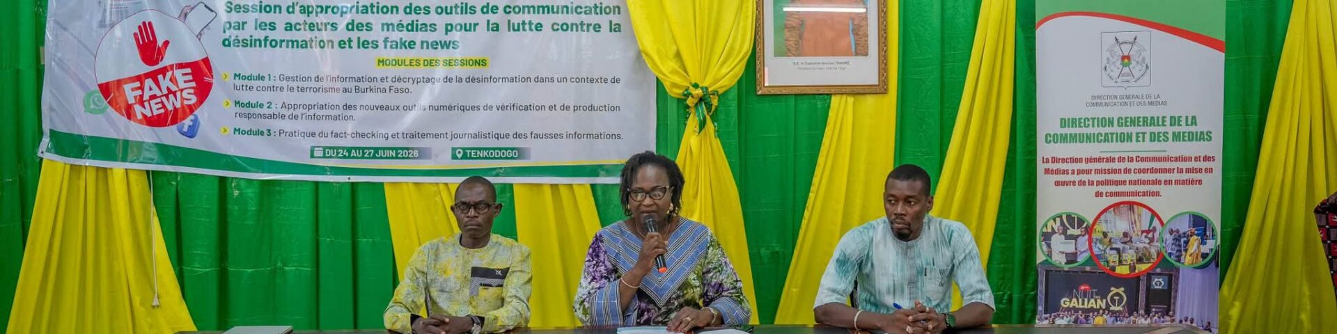 Atelier de formation de 70 journalistes et communicateurs sur le factcheking, 24 au 27 juin 2026
