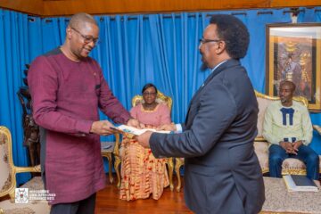 Coopération bilatérale : 7 nouveaux ambassadeurs accrédités au Burkina Faso remettent les Copies figurées de leurs Lettres de créance au Chef de la diplomatie burkinabè, 25 juin 2026