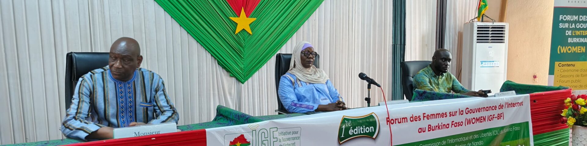 Le forum des femmes sur la gouvernance de l'Internet au Burkina Faso, 30 mai 2026 à Koudougou