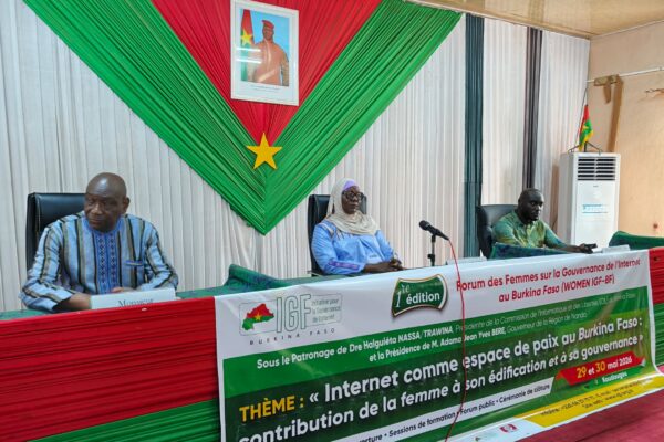 Le forum des femmes sur la gouvernance de l'Internet au Burkina Faso, 30 mai 2026 à Koudougou