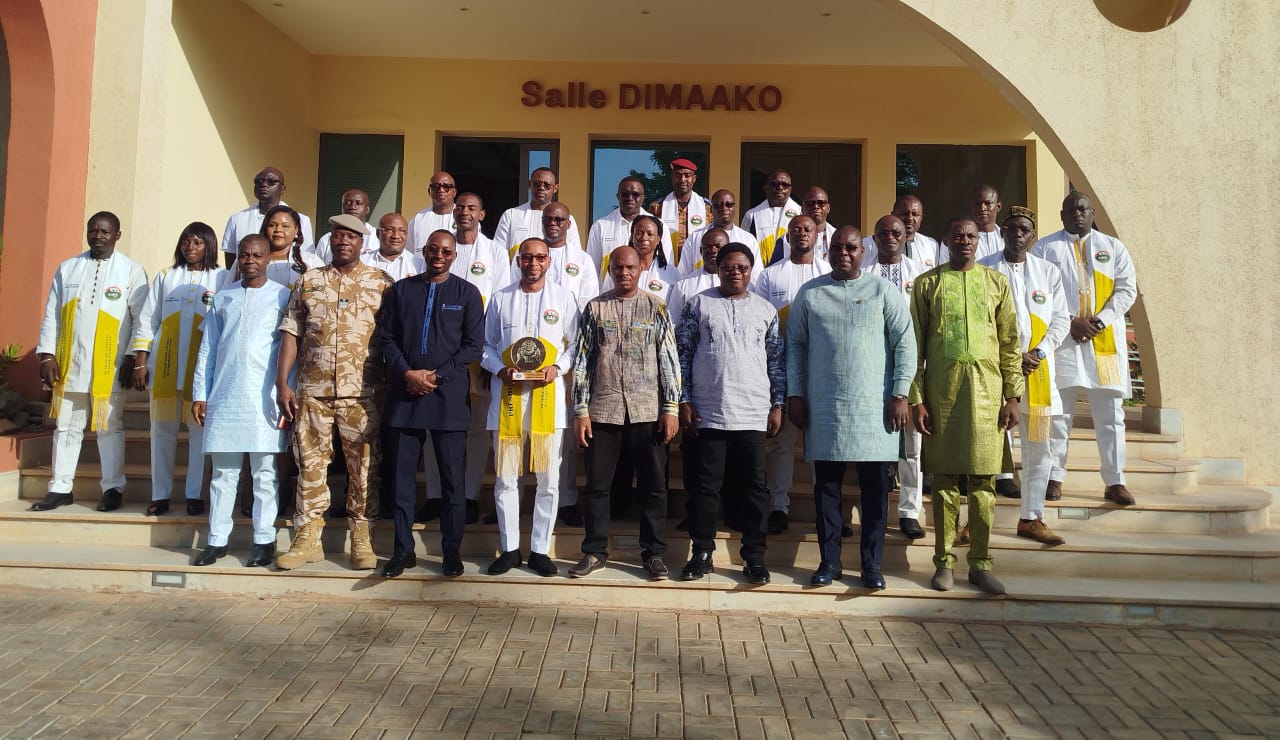 Cérémonie d'installation du nouveau Bureau de la Chambre des Mines du Burkina (CMB), 12 juin 2026