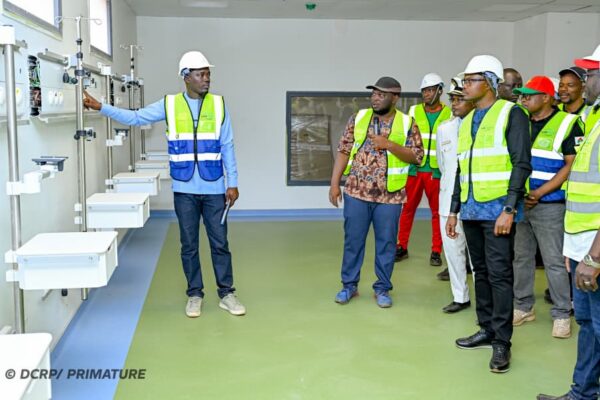 Le Premier ministre a visité le chantier du CHR de Gaoua, 21 juin 2026