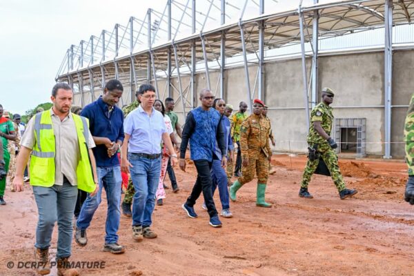 Le Premier ministre a visité le chantier du stade de Leguema, 21 juin 2026