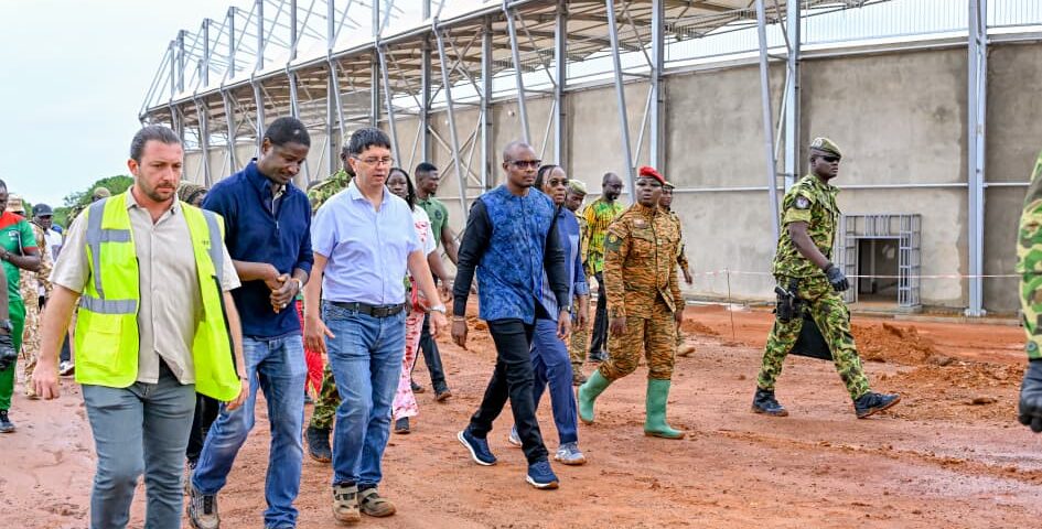 Le Premier ministre a visité le chantier du stade de Leguema, 21 juin 2026