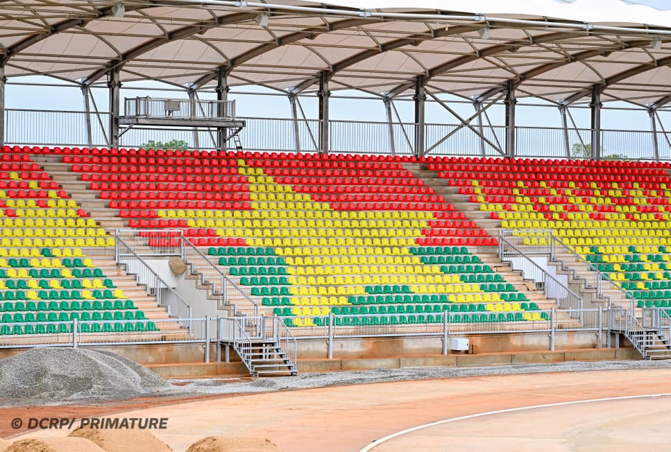 Le Premier ministre a visité le chantier du stade de Leguema, 21 juin 2026