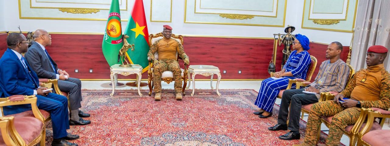 Le Président du Faso a reçu en audience le Gouverneur de la BCEAO, 22 Juin 2026