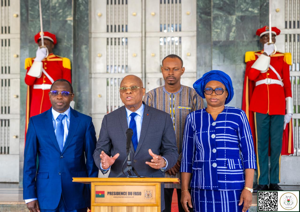 Le Président du Faso a reçu en audience le Gouverneur de la BCEAO, 22 Juin 2026