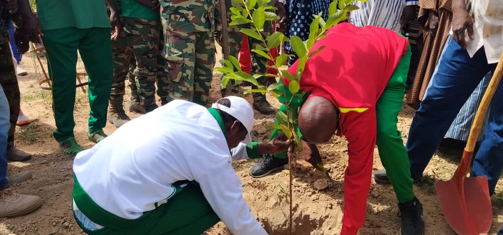 A l'occasion de le JNA 2026, la Cour de Cassation a fait une journée de reboisement dans son bosquet, 20 juin 2026 à Ouagadougou