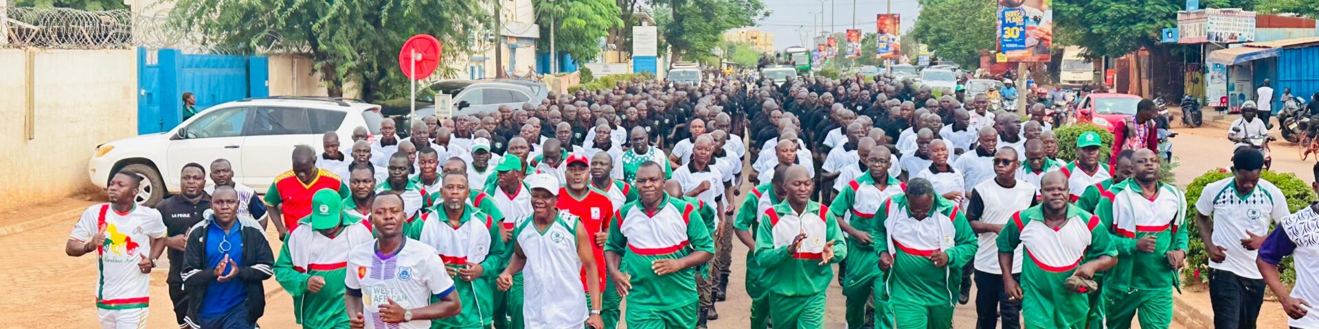 Dans le cadre de la commémoration de la Journée internationale contre l’abus et le trafic illicite des drogues, le CNLD a organisé un cross populaire, 23 juin 2026 à Ouagadougou