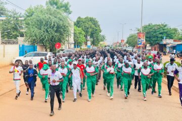 Dans le cadre de la commémoration de la Journée internationale contre l’abus et le trafic illicite des drogues, le CNLD a organisé un cross populaire, 23 juin 2026 à Ouagadougou