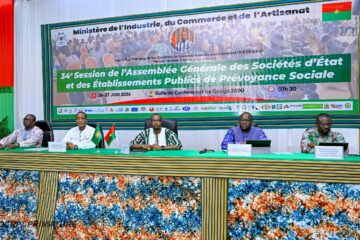 Clôture de la 34e AG des sociétés d'Etat, 27 juin 2026 Ouagadougou
