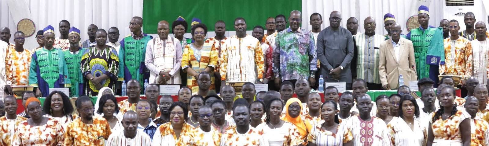 L’Université Joseph Ki-ZERBO (UJKZ) a célébré la 3ᵉ édition de sa cérémonie solennelle de sortie de docteurs pour l’année académique 2025-2026, 23 juillet 2026