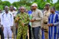 Visite du Premier ministre sur le site des aménagements communautaires de bas-fonds de Yibi, village de la commune d’Arbollé, dans la province du Passoré, 03 juillet 2026