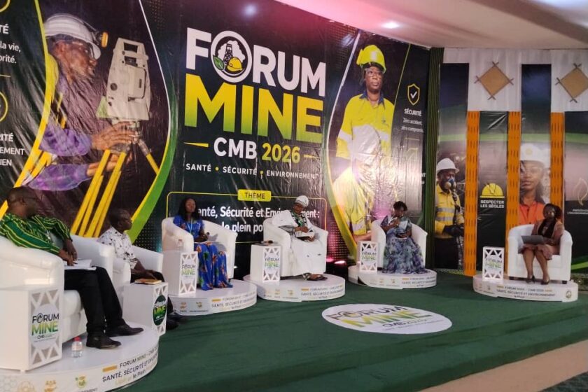 A l'occasion du Forum Mine 2026, organisé par la Chambre des Mines du Burkina, du 7 au 9 juillet 2026