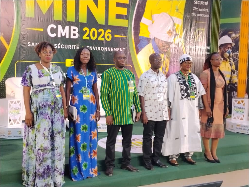 A l'occasion du Forum Mine 2026, organisé par la Chambre des Mines du Burkina, du 7 au 9 juillet 2026