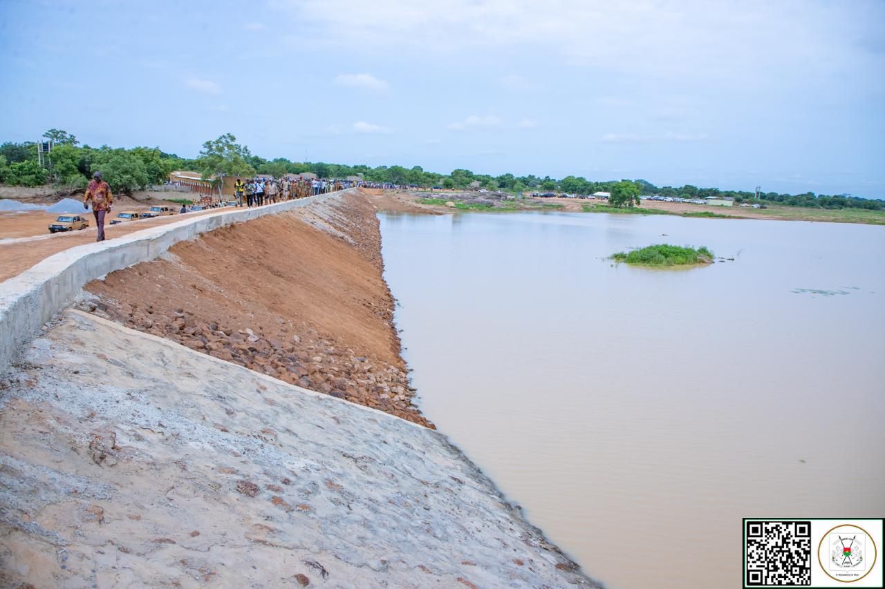 Le Président du Faso inaugure le barrage de Pô Kapro, 25 juillet 2026