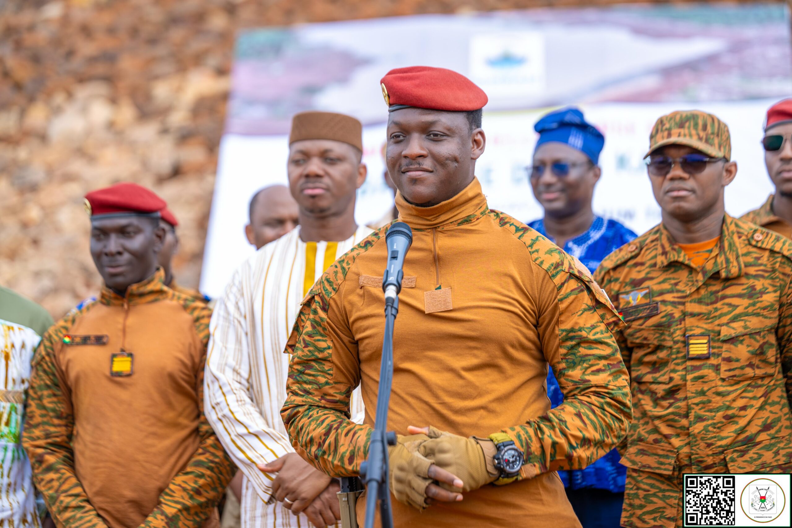 Le Président du Faso inaugure le barrage de Pô Kapro, 25 juillet 2026