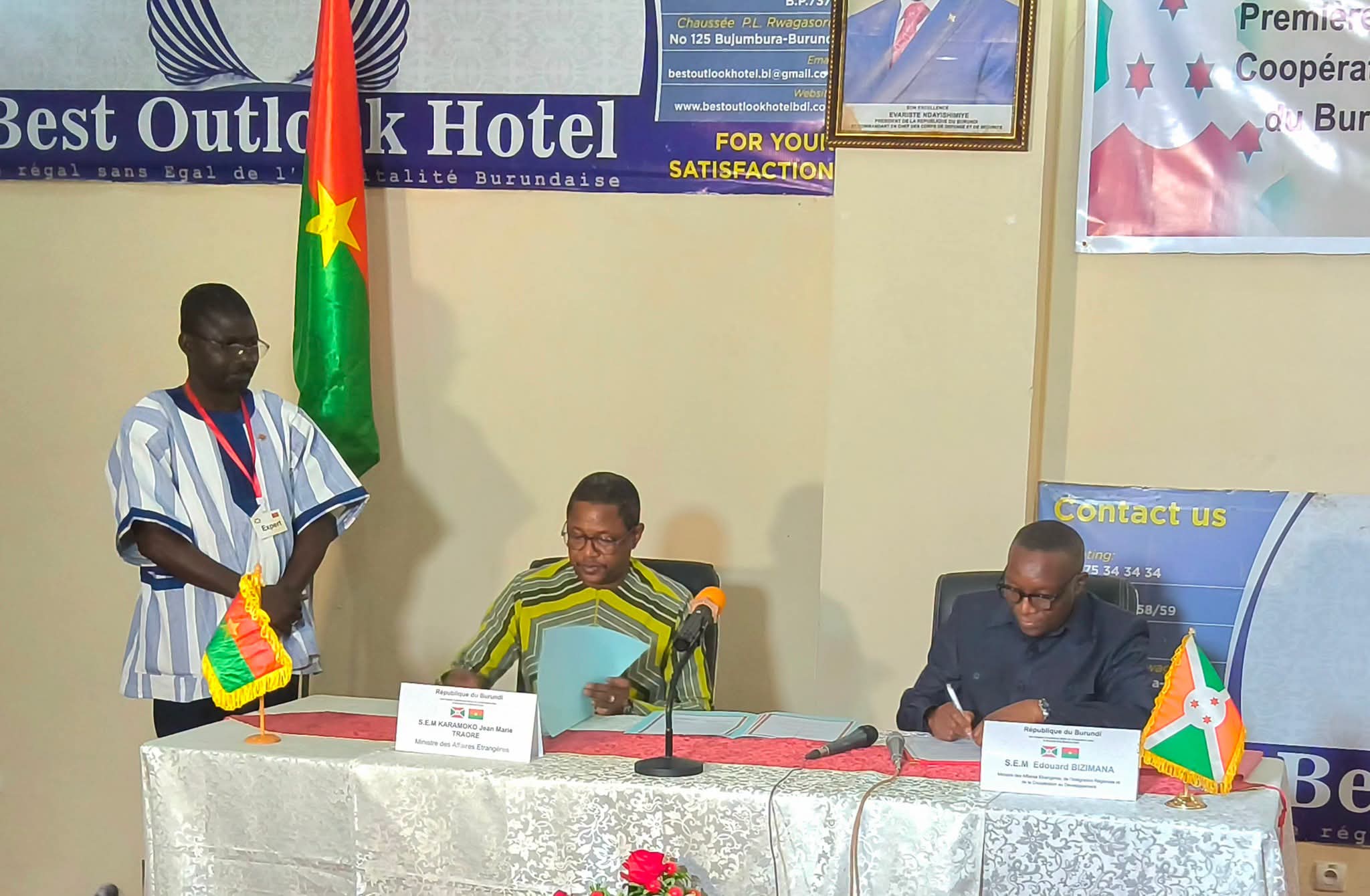 La première session de la Commission mixte de coopération entre le Burkina Faso et la République du Burundi, 13 août 2026