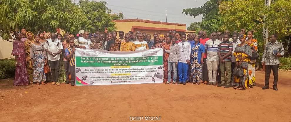 La deuxième session de renforcement des capacités des journalistes sur les techniques de collecte, de traitement et de diffusion de l’information en langue nationale jula, 26 au 28 août 2026 à Dedougou