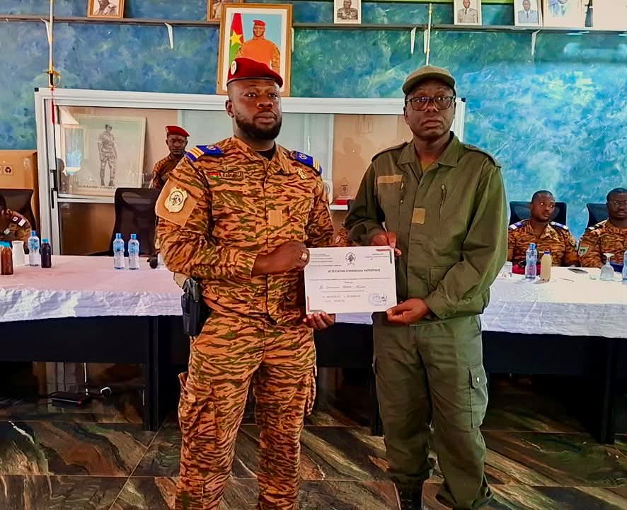 Des agents de l'ONASSIM ont participé à une immersion patriotique au Centre national d’entraînement Commando (CNEC) de Pô, 14 au 26 août 2026
