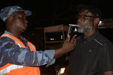 Action de sensibilisation conjointe de l'ONASSER, la Police et la Gendarmerie à Ouagadougou