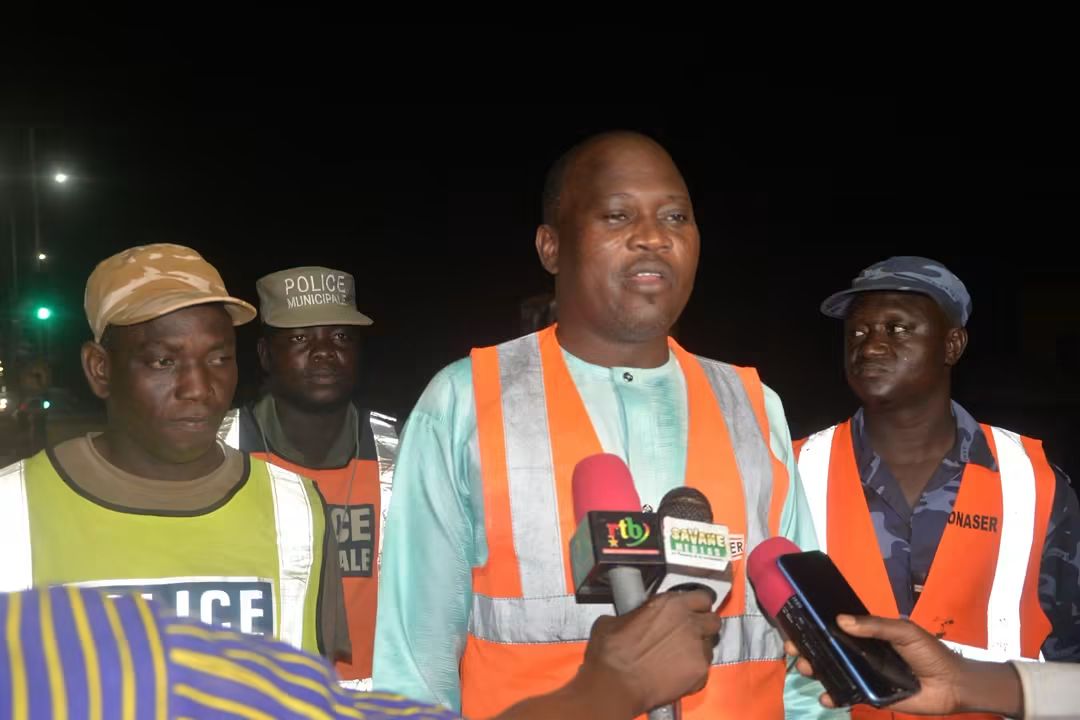 Action de sensibilisation conjointe de l'ONASSER, la Police et la Gendarmerie à Ouagadougou
