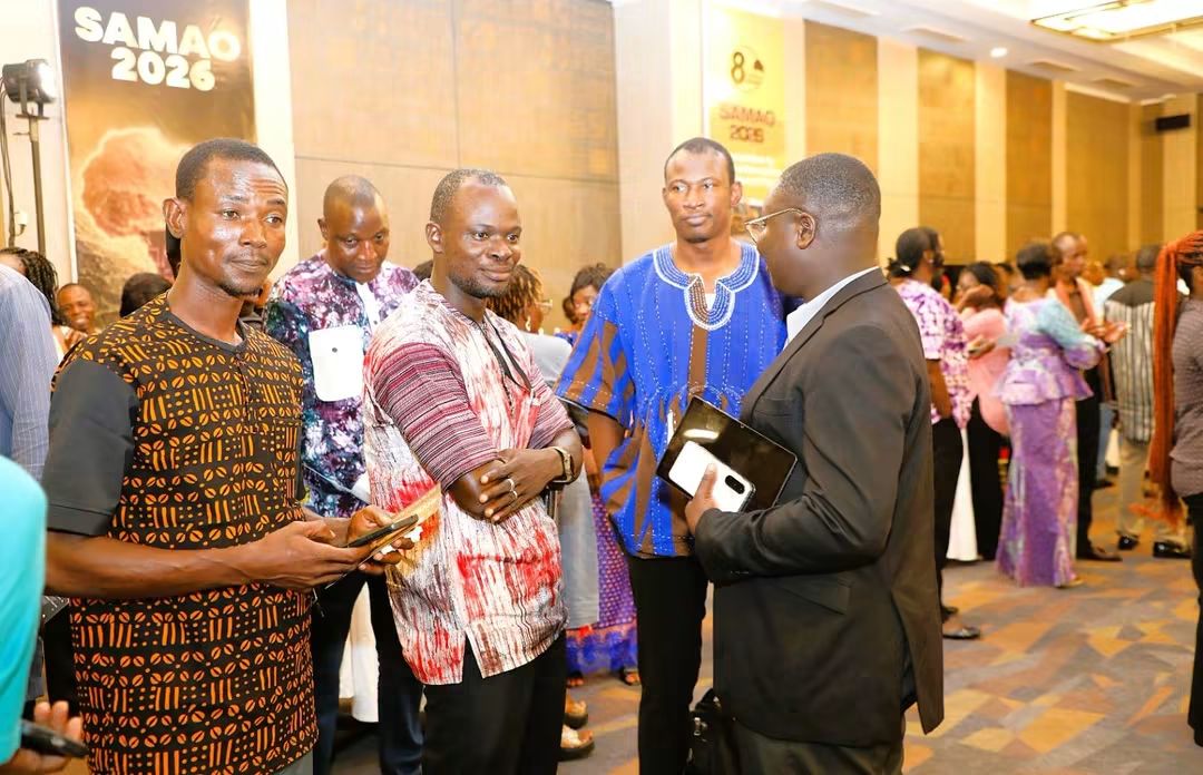 Le cocktail de lancement de la 8e édition de la SAMAO couplée à la 1re édition de la Semaine de l’énergie, des mines et des hydrocarbures de la Confédération des États du Sahel (SEMH-AES), 18 août 2026