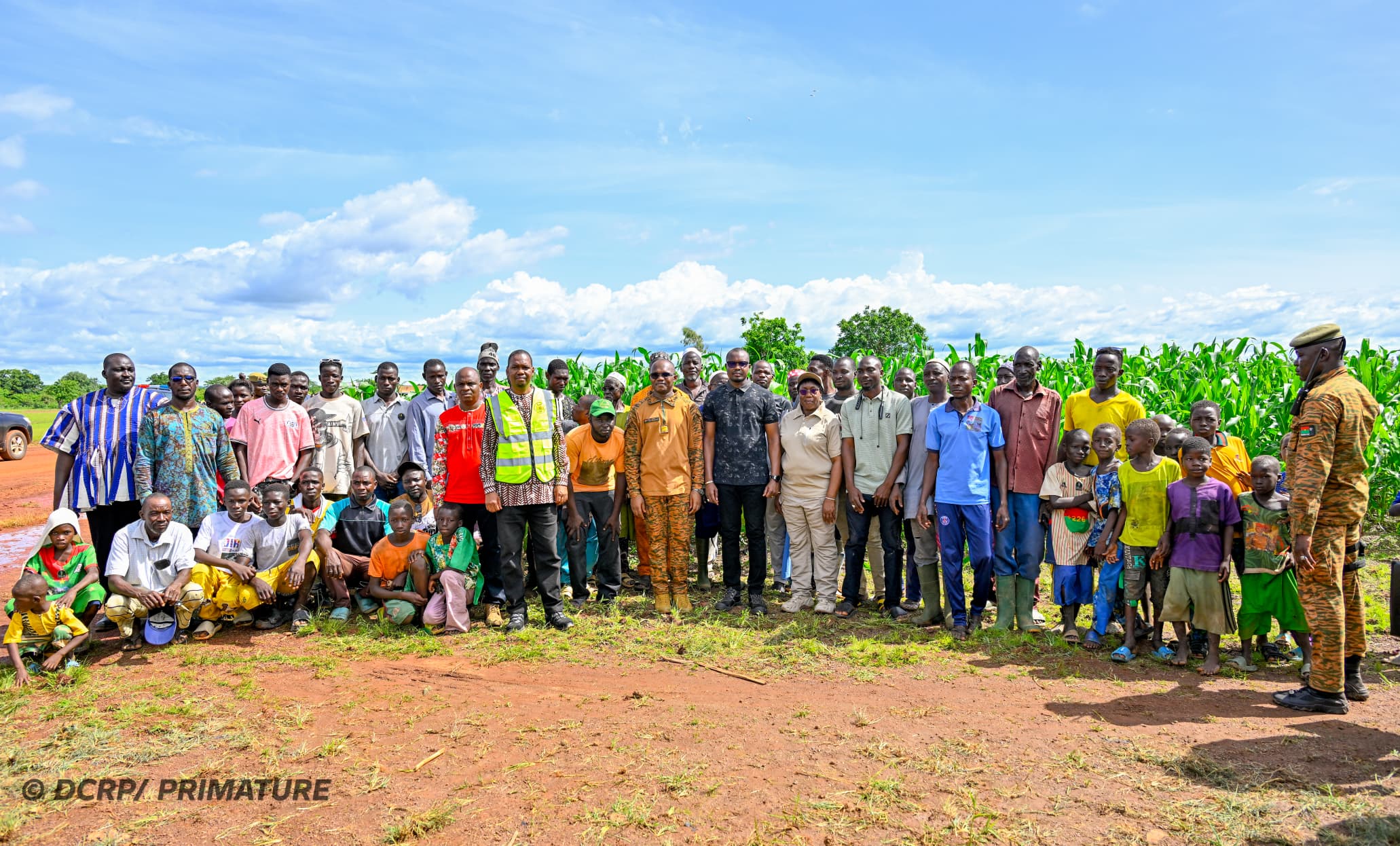 Visite du PM dans plusieurs exploitations agricoles de Bama, 02 août 2026