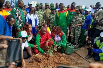 A l'occasion de la Journée nationale de l'arbre, le ministère des Mines a organisé une Journée de reboisement, 26 juillet 2026