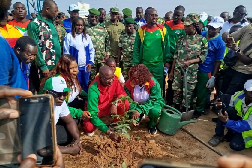 A l'occasion de la Journée nationale de l'arbre, le ministère des Mines a organisé une Journée de reboisement, 26 juillet 2026