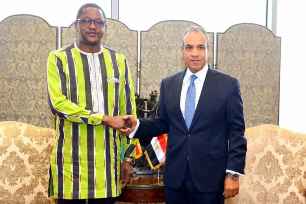 Le ministre des Affaires étrangères, Karamoko Jean Marie Traoré en visite d'amitié et de travail en Egypte