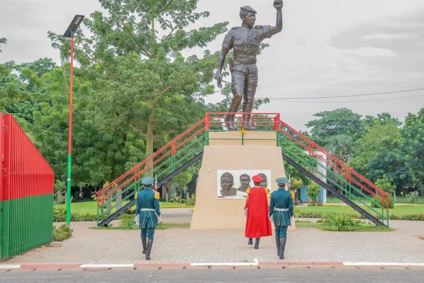 11e acte du cérémonial d’hommage militaire au Mémorial Thomas Sankara, 3 septembre 2026