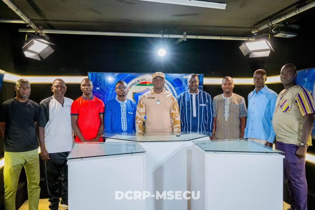 Le Ministre de la Sécurité, Mahamadou Sana, a procédé, le 8 septembre 2026, à l'inauguration du studio multimédia de la BCLCC