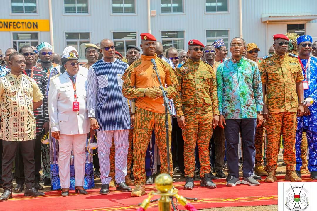 Inauguration du complexe industriel TEXFORCES par le Président du Faso, 9 septembre 2026
