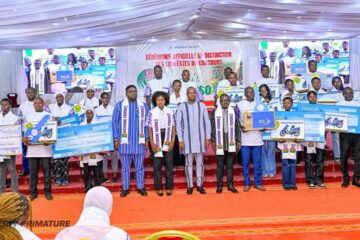 La cérémonie de distinction des lauréates de la première édition du concours national Hakili Mousso, 19 septembre 2026