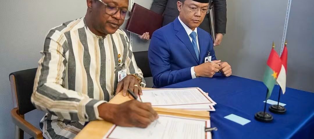 En marge de la 81e AG de l'ONU, le Burkina Faso a signé un accord cadre avec l'Indonésie, 24 septembre 2026