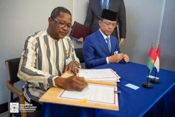 En marge de la 81e AG de l'ONU, le Burkina Faso a signé un accord cadre avec l'Indonésie, 24 septembre 2026