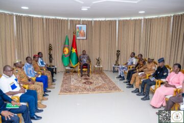 Le Premier ministre, le Camarade Rimtalba Jean Emmanuel OUÉDRAOGO a accordé, le 16 septembre 2026 à Ouagadougou, une audience à une délégation du Comité d’organisation de la Nuit de la Révolution Progressiste Populaire (RPP)