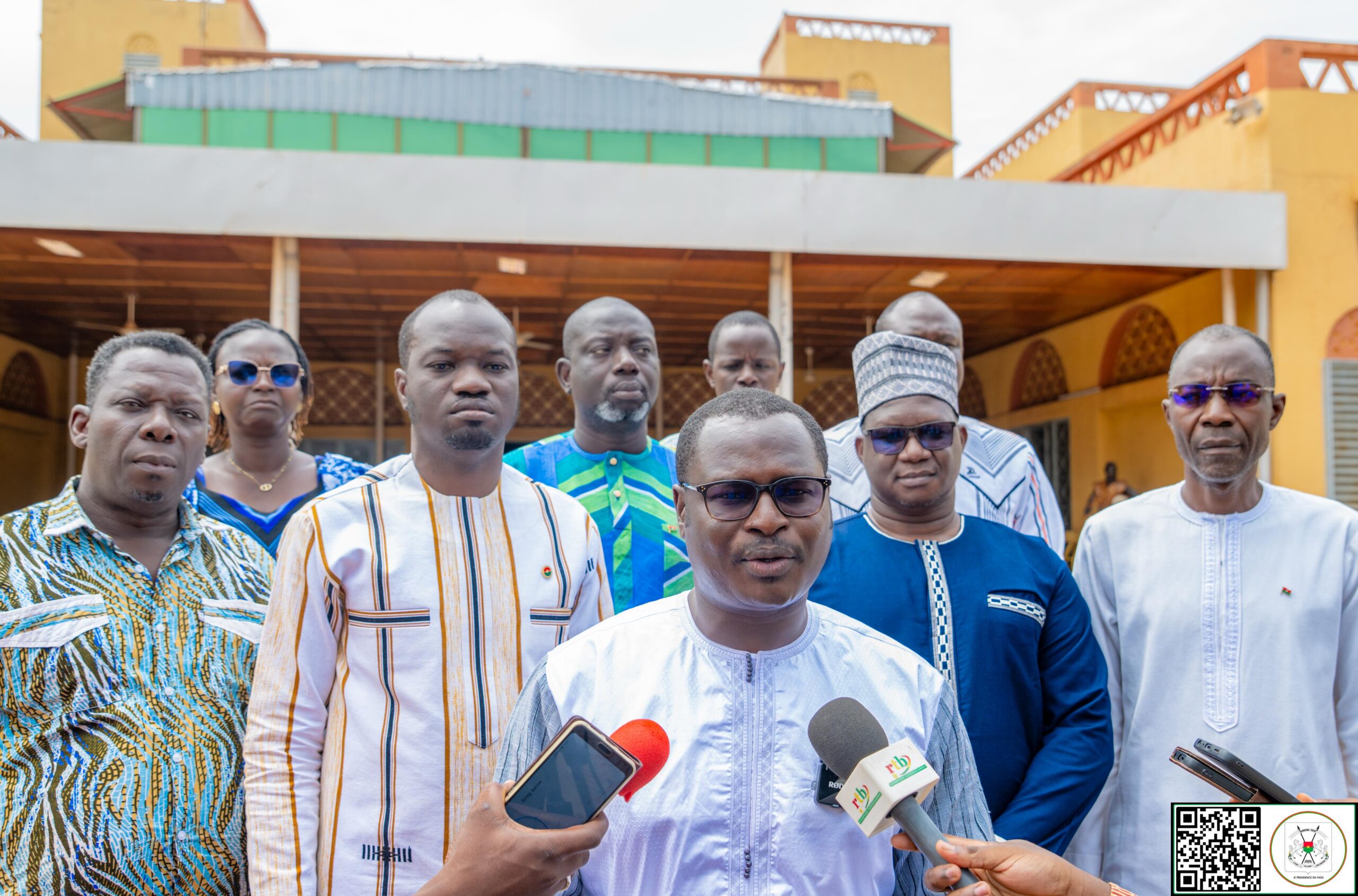 Une délégation du Comité d’organisation de La nuit de la RPP, a été reçu, le 18 septembre 2026, en audience par Sa Majesté le Mogho Naaba