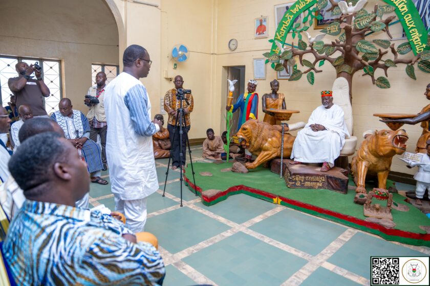 Une délégation du Comité d’organisation de La nuit de la RPP, a été reçu, le 18 septembre 2026, en audience par Sa Majesté le Mogho Naaba