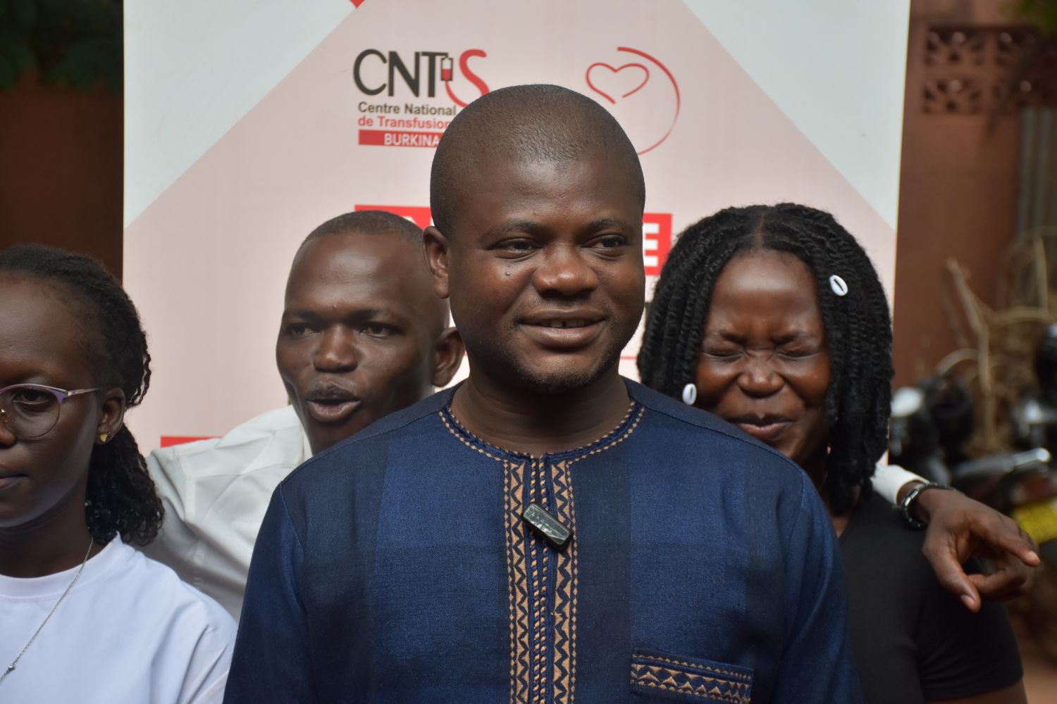 Les journalistes appelés à l’immersion patriotique ont organisé, ce lundi 21 septembre 2026 à Ouagadougou, une opération de don de sang en collaboration avec le CNTS